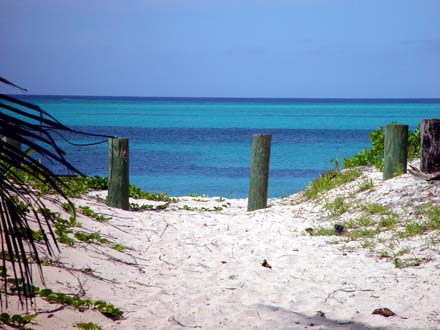 Bahamy, Abacos, Ostrov Man O War Cay