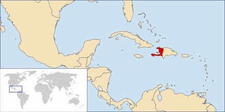 Haiti, Poloha v Karibiku