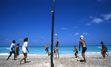 Kuba, pláž Varadero
